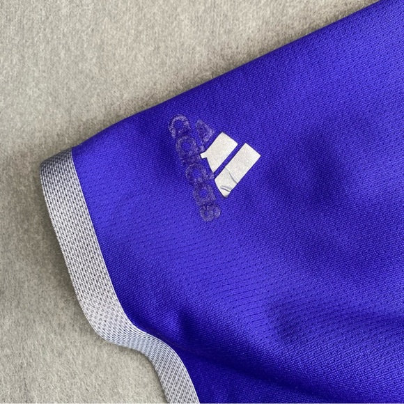 Adidas Golf Polo Climachill Purple Men’s Size Medium/Large - Picture 4 of 10